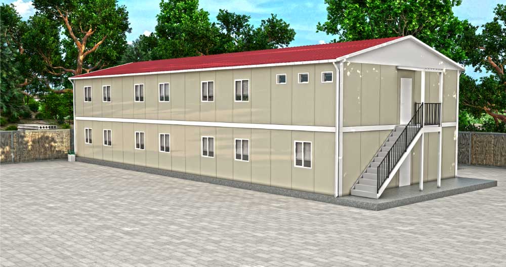 Prefabrik Şantiye Binası2