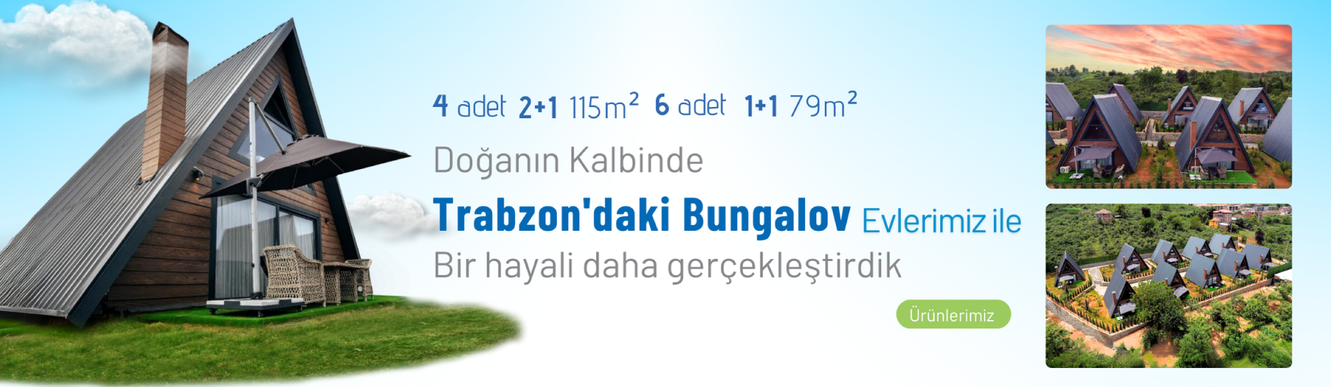 karinca prefabrik bungalov ev